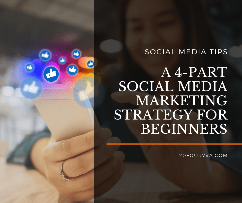 A 4-Part Social Media Marketing Strategy for Beginners - 20four7VA