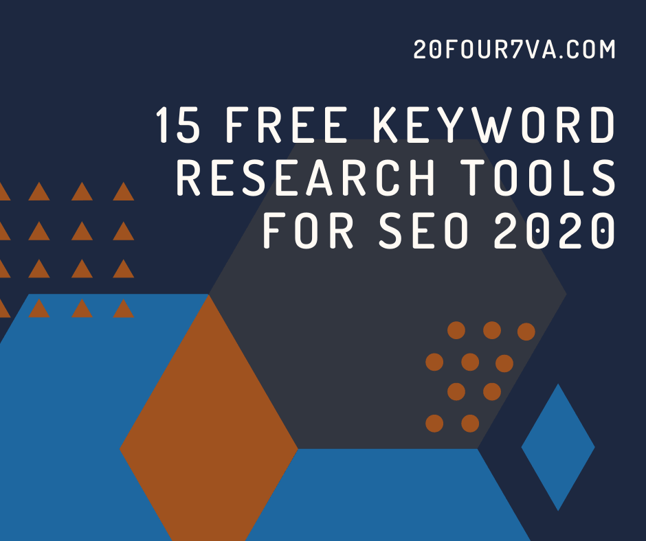 15 Free Keyword Research Tools for SEO 2020 - 20four7VA