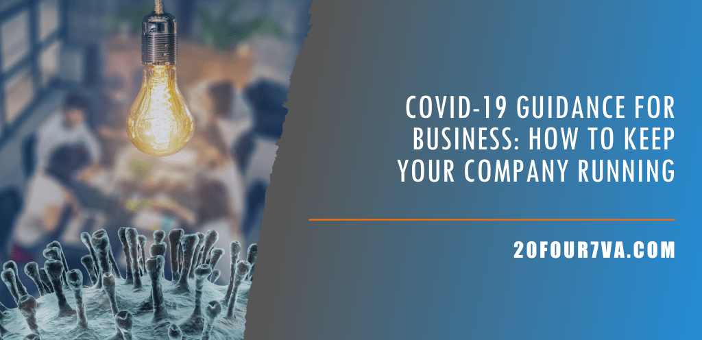 COVID-19 guidance for business - How to keep your business running amidst coronavirus