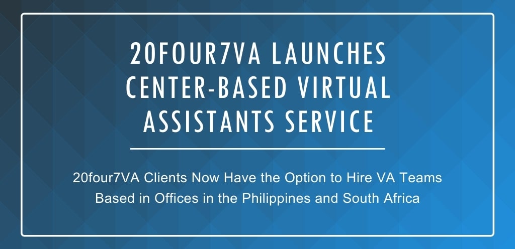 Center-based virtual assistants service launched by 20four7VA