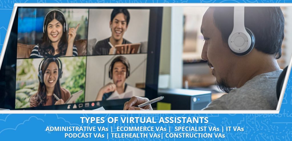 hiring a virtual assistant types of VAs