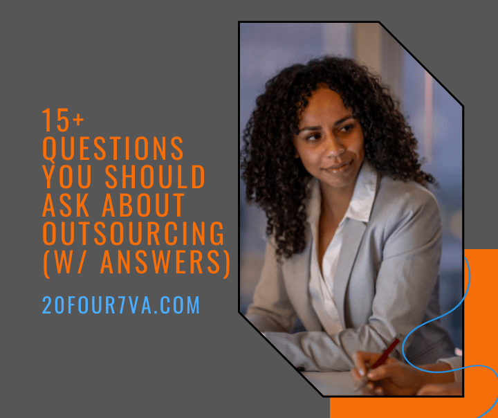 Blog Featured Image for 15+ Questions You Should Ask About Outsourcing (with Answers) - 20four7VA.com.png