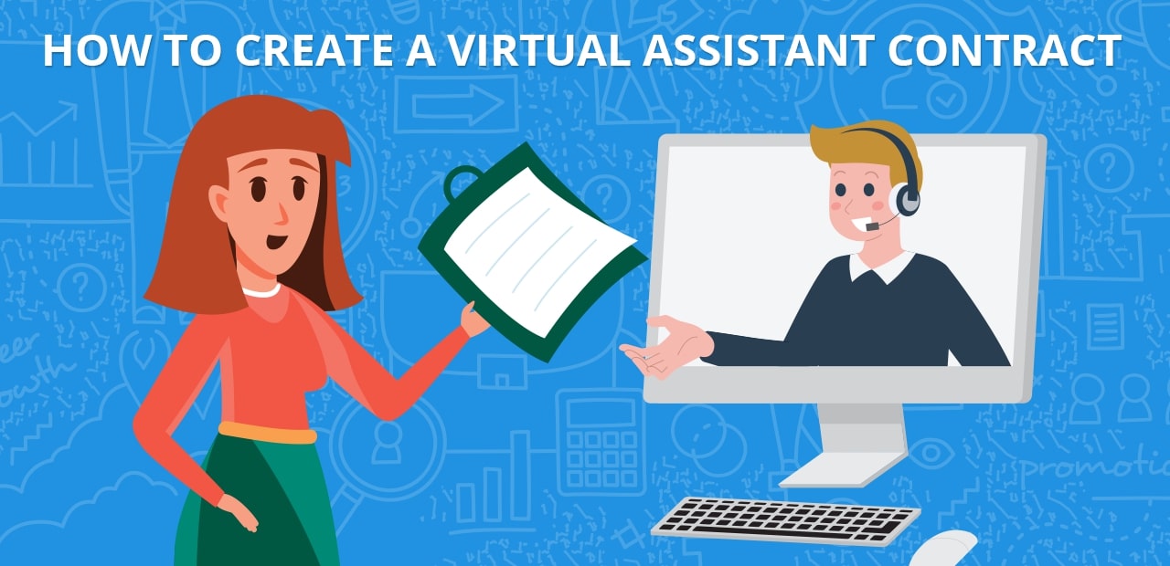 how to create a virtual assistant contract