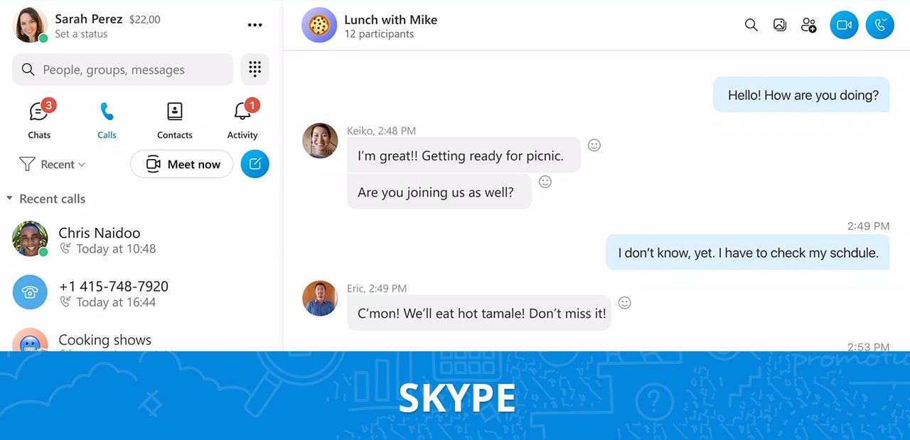 Best Productivity Apps Skype