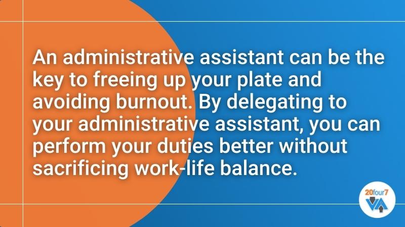 Delegating to your administrative assistant