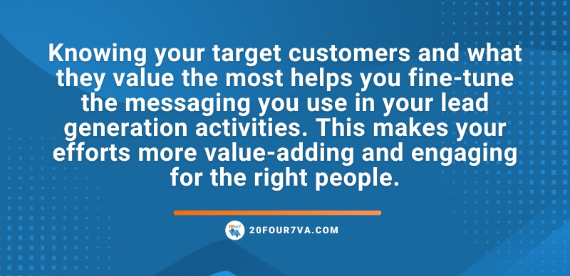 Knowing your target customers