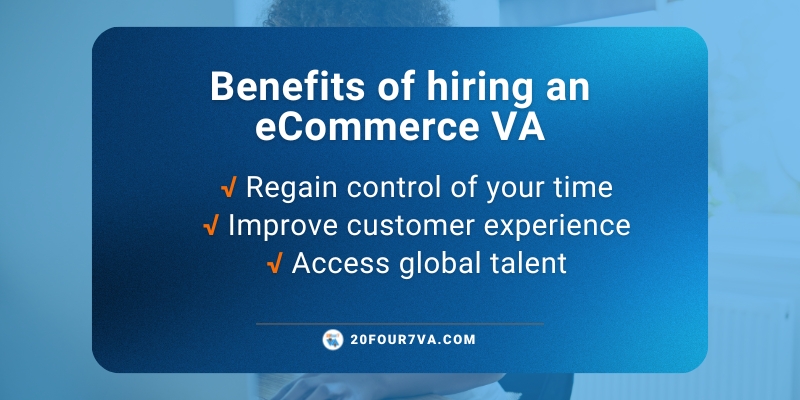 Benefits of hiring an eCommerce VA