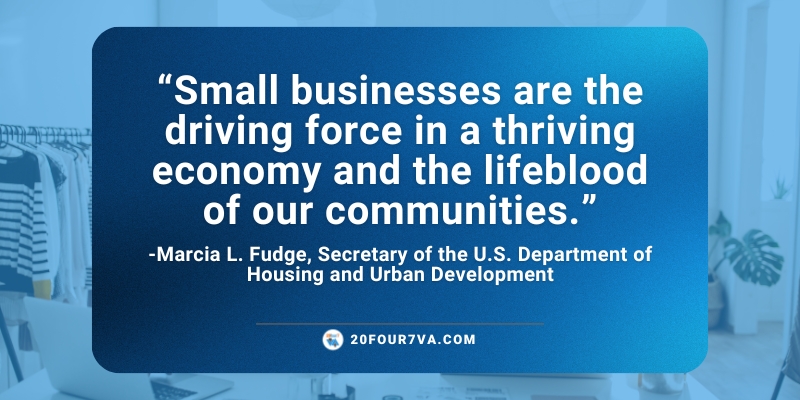 Small businesses are the driving force