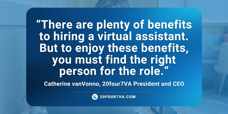 Virtual assistant hiring benefits