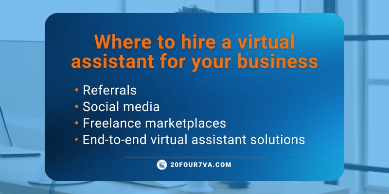 Where to hire a virtual assistant for your business