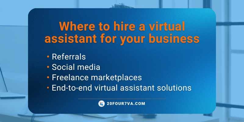 Where To Hire A Virtual Assistant And More VA Hiring Tips 20four7VA   Where To Hire A Virtual Assistant For Your Business 