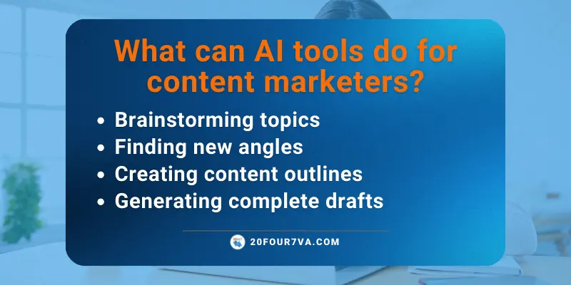 What can AI do for Content Marketers