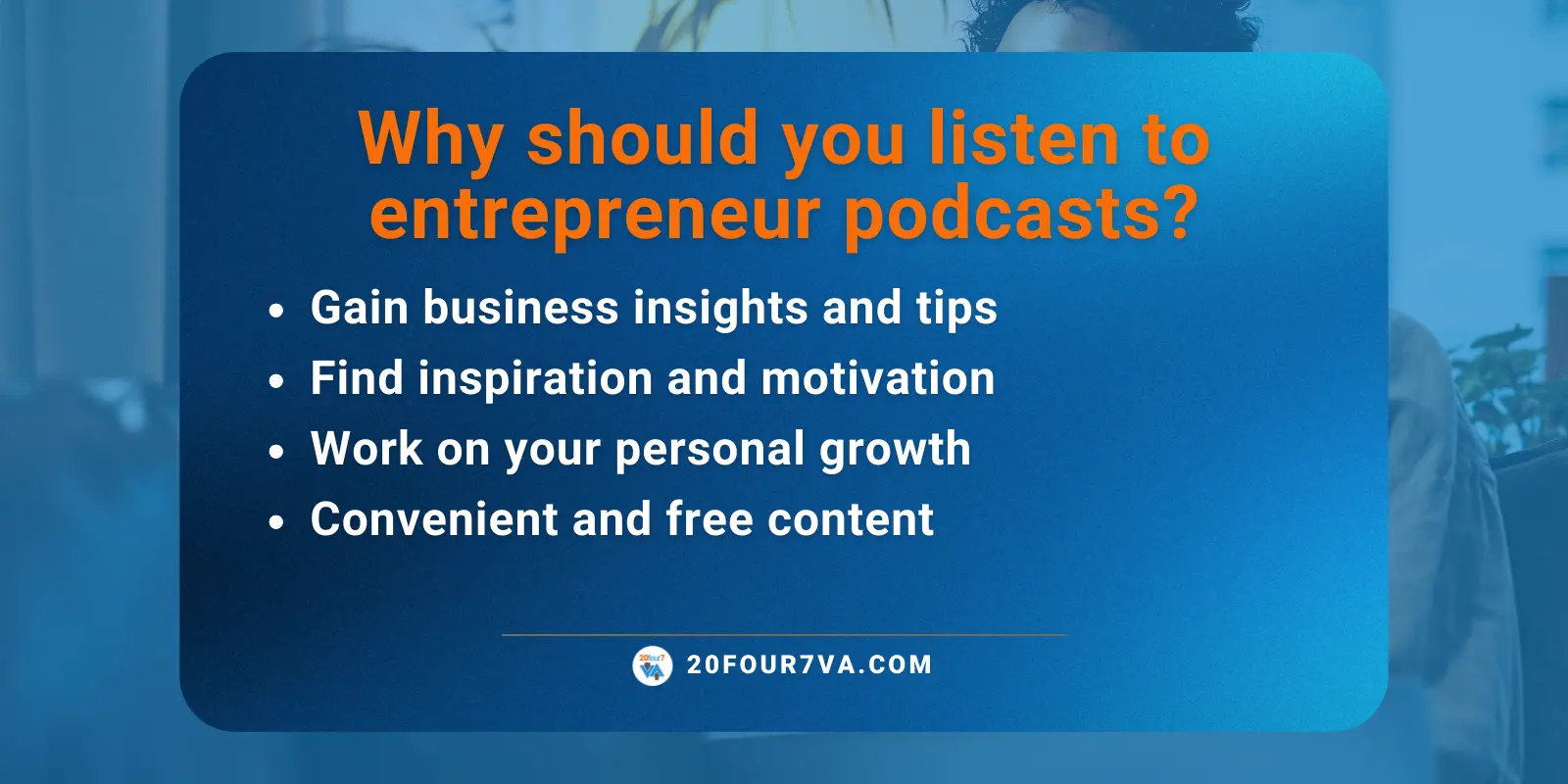 Why should you listen to entrepreneur podcasts