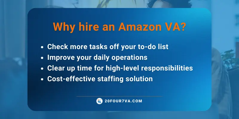 Why Hire an Amazon VA