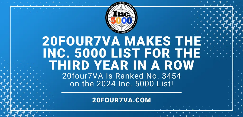 20four7VA makes Inc. 5000 2024 list