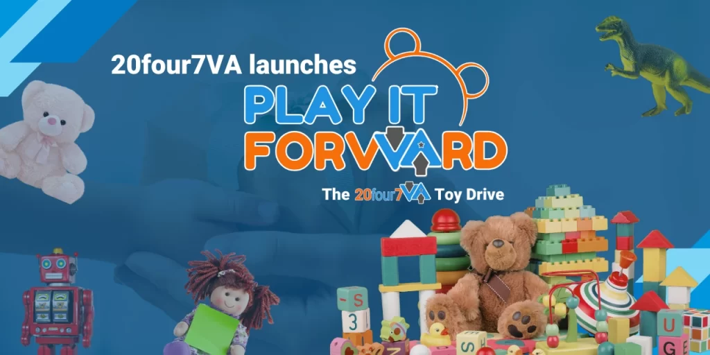 Play It Forward 20four7VA Toy Drive