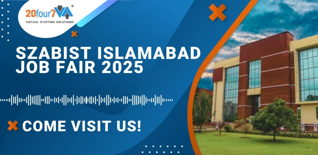 20four7VA at SZABIST Islamabad Job Fair 2025