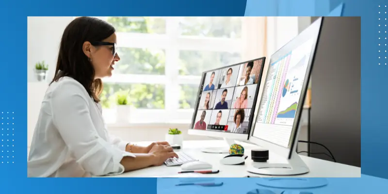 event coordination virtual assistant joining an online conference call