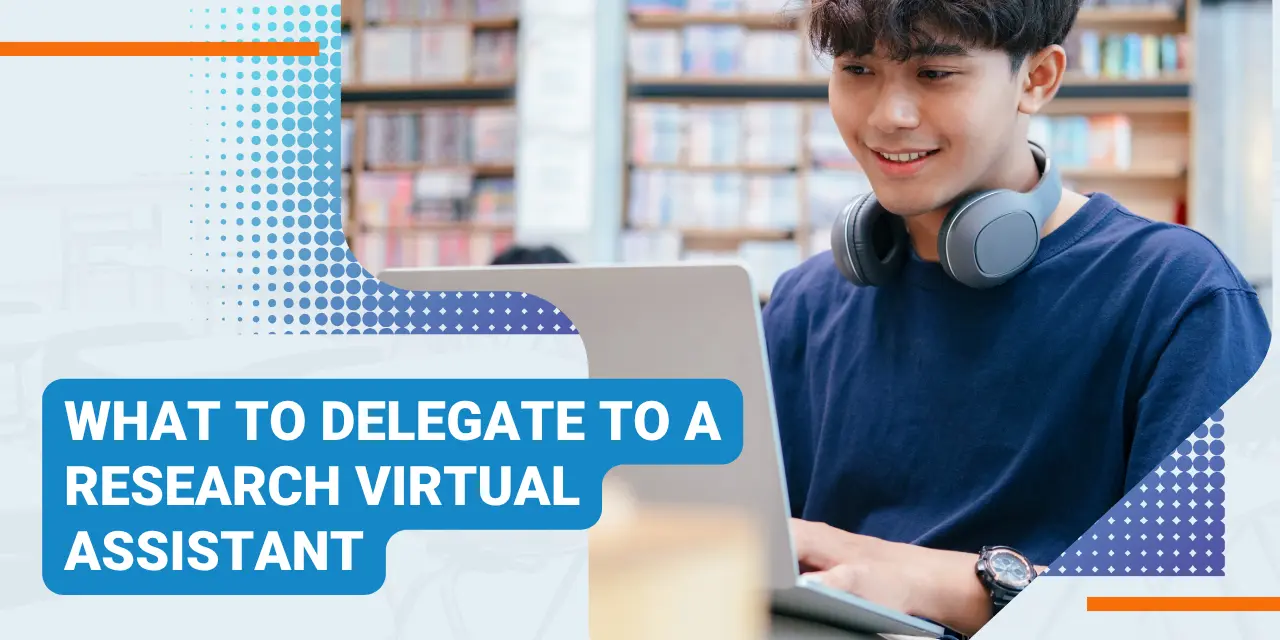 research VA working on laptop