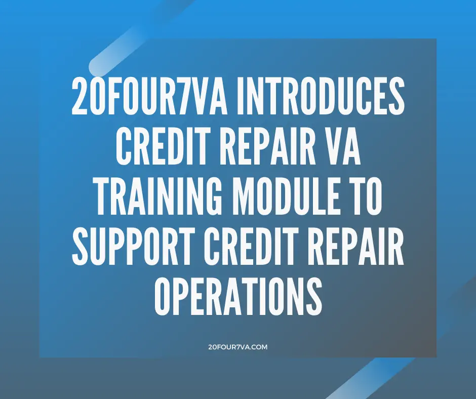 credit repair va training