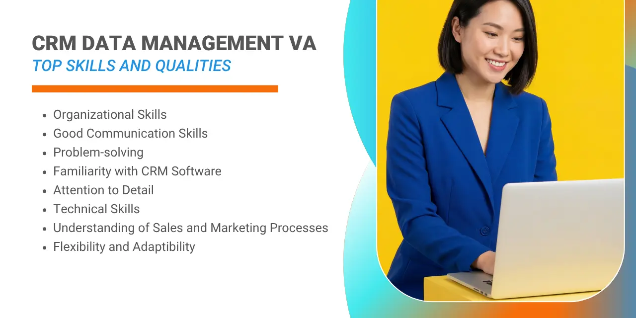 crm data management virtual assistant