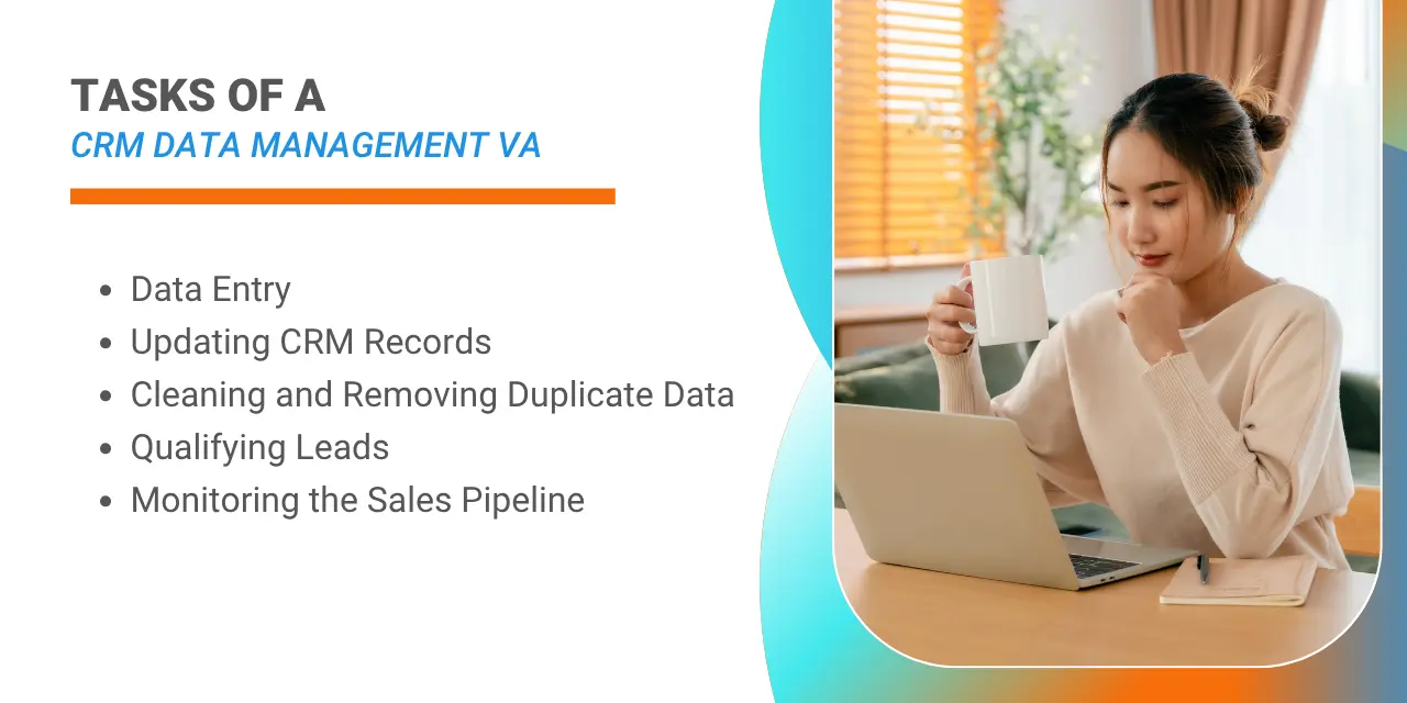 crm data management virtual assistant