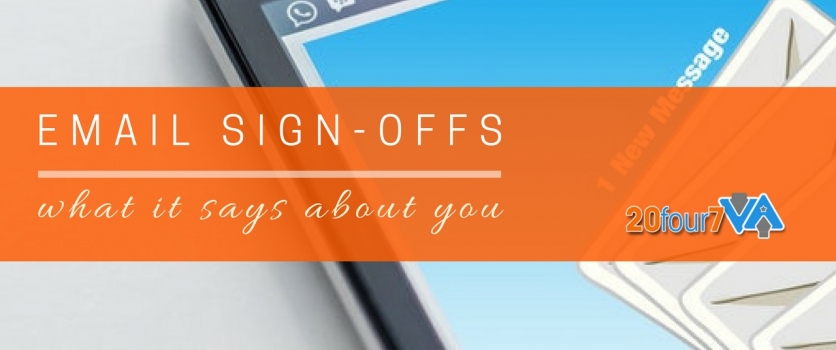 What Your Email Sign-Off Says About You