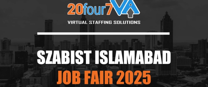 SZABIST Islamabad – Job Fair 2025
