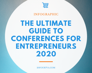 The Ultimate Guide To Conferences For Entrepreneurs 2020 [Infographic]