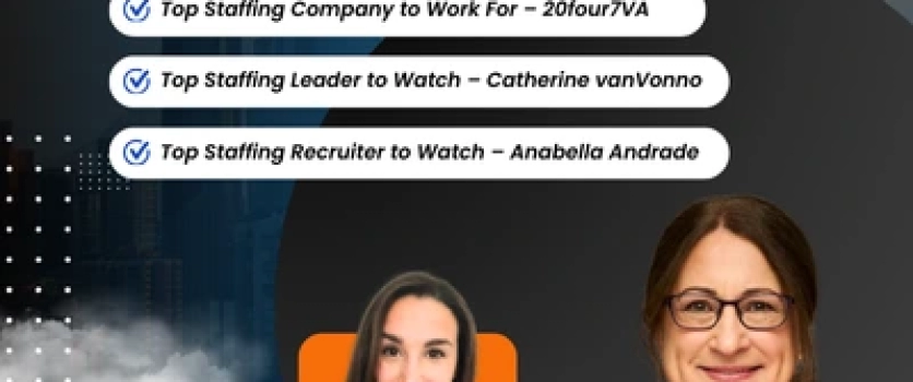 Vote for 20four7VA and team at the 2025 World Staffing Awards